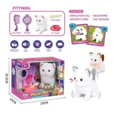 Мягкая интерактивная игрушка Котенок с аксессуарами (в ассортименте)